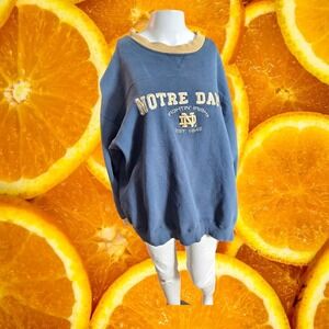 Lee Sport Notre Dame Fighting Irish Sweatshirt Pullover Collegiate‎